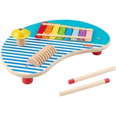 Fisher-Price: Wood Fa Xylophon-Musiktisch - Mattel Bild 2