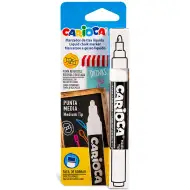 Flüssiger weißer Kreidemarker - Carioca