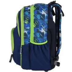 Football Goal ergonomischer Schulranzen, Rucksack 40x20x18cm Bild 2