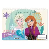 Frozen Spiral 30-seitiges A4-Skizzenbuch in verschiedenen Ausführungen