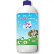 FruBlu: Nachfüllflüssigkeit für Seifenblasen für kleine Blasen 0,73L
