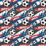 Fußball-Geschenkpapier 100x70cm