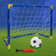 Fußballtor-Set mit Ball und Pumpe