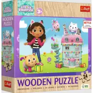 Gabi Puppenhaus 24-teiliges Holzpuzzle - Trefl