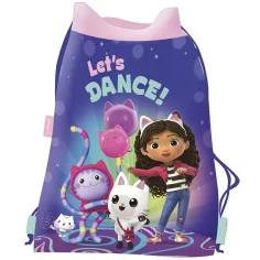 Gabis Puppenhaus „Lets Dance“ Turnbeutel, Sporttasche 45 x 32 cm