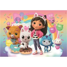 Gabis Puppenhaus 2 x 20-teiliges Supercolor-Puzzle - Clementoni Bild 2