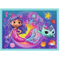 Gabby's Dollhouse 4-in-1-Puzzle mit 35, 48, 54 und 70 Teilen – Trefl Bild 3