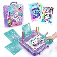 Gabis Puppenhaus: Airbrush-Färbeset in einer Tasche