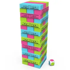 Gabis Puppenhaus: Buntes Turmbauspiel Jenga - Spin Master Bild 2