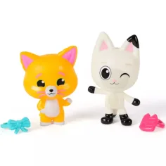 Gabis Puppenhaus Kino – Panda Paws und Chumsley 2er-Figuren-Set – Spin Master Bild 2