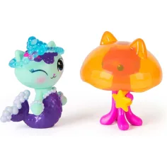 Gabis Puppenhaus Kino: 2er-Figurenpack Aquaroom – MerCat und Kitty Jellyfish – Spin Master Bild 2