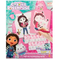 Gabis Puppenhaus: Samtiges Malbuch