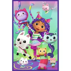 Gabis Puppenhaus bunte Tage 3x80 Teile Puzzle - Trefl Bild 2