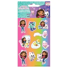 Gabis Puppenhaus selbstklebendes Aufkleberset 8x12cm Bogen 5 Stück