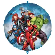 Geburtstags-Folienballon – Avengers-Muster 46cm