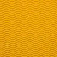 Gelbe Dekoration 3D-Wellpappe B2 50x70cm 1 Stück
