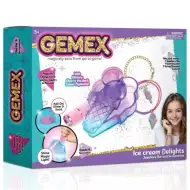 Gemex: Edelsteine aus Gel Eiskrem-Schmuckset