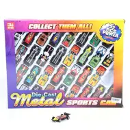 Gemischtes Rennwagen-Set in 32-teiliger Verpackung