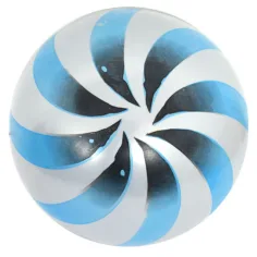 Gemusterter Gummiball 23 cm in verschiedenen Farben Bild 2