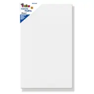Gespannte weiße Leinwand 60x120cm