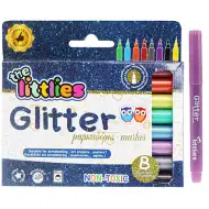 Glitzer Filzstift 8er-Set