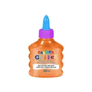 Glitzernder flüssiger Neon-Orange-Kleber 88ml - Carioca