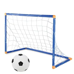 GoalBuddies: Fußballtor-Set mit Ball und Pumpe 45x32x25cm Bild 2