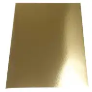 Goldenes Metallic-Dekorpapier einseitig 50x70cm