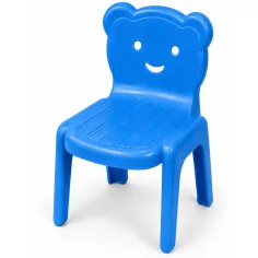 Großer, lächelnder Kinderstuhl in verschiedenen Farben, 1 Stück.