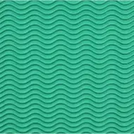 Grüne Dekoration 3D-Wellpappe B2 50x70cm 1 Stück