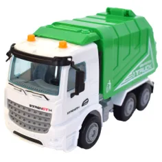 Grüner Müllwagen 17cm Bild 3