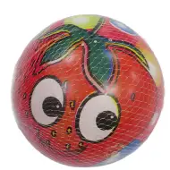 Gummiball mit Erdbeermuster 23 cm