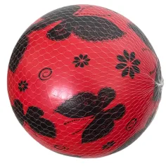 Gummiball mit Schmetterlings- und Blumenmuster, 23 cm, in verschiedenen Ausführungen, 1 Stück Bild 4