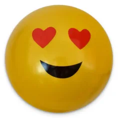 Gummiball mit Smiley-Muster in verschiedenen Varianten, 23 cm Bild 4