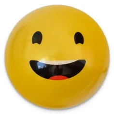 Gummiball mit Smiley-Muster in verschiedenen Varianten, 23 cm Bild 6