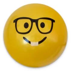 Gummiball mit Smiley-Muster in verschiedenen Varianten, 23 cm Bild 9