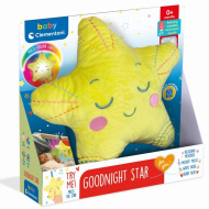 Gute-Nacht-Stern Plüsch-Nachtlicht mit Ton - Clementoni Baby