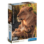 HQC Feline Love Puzzle, 500 Teile - Clementoni