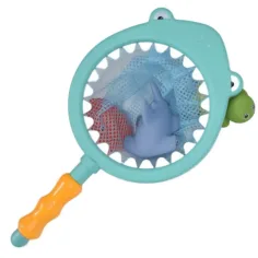 Badespielset mit Hai-Fischnetz und spritzenden Tieren Bild 7