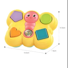 Happy World: Schmetterlings-Formenpuzzle-Spiel 19cm Bild 3