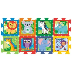 Happy Zoo - Fröhlicher Zoo Schaumstoff-Puzzle Bild 3