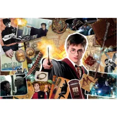 Harry Potter - Die Reliquien der Zauberwelt 1500-teiliges Compact-Puzzle - Clementoni Bild 2
