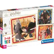 Harry Potter 3x48 Stück Supercolor Puzzle - Clementoni
