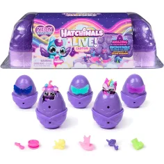 Hatchimals Alive!: Neon Rainbow Eierkarton - Spin Master Bild 3