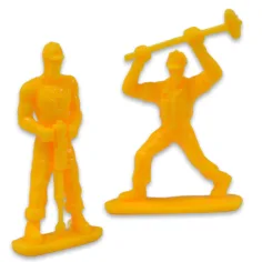 Heavy Duty: Bau-Spielset mit Schwungrad-Autos und Zubehör Bild 4