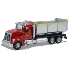 Heavy Duty Truck: Schwerlastkipper-Modell mit Rückziehmotor, Metallkarosserie und zu öffnenden Türen im Maßstab 1/36 Bild 4