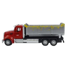 Heavy Duty Truck: Schwerlastkipper-Modell mit Rückziehmotor, Metallkarosserie und zu öffnenden Türen im Maßstab 1/36 Bild 5