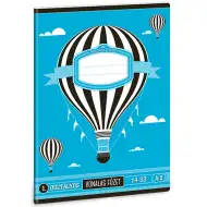 Heißluftballon 1. Klasse liniertes Heft A/5