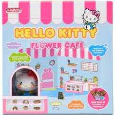 Hello Kitty Flower Café Figur mit beklebbarem Haus - Comansi Bild 2