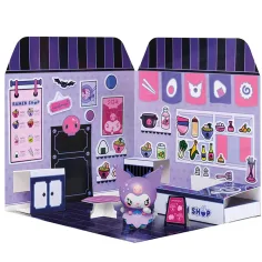 Hello Kitty: Kuromi Ramen Shop Figur mit Haus zum Bekleben - Comansi Bild 3